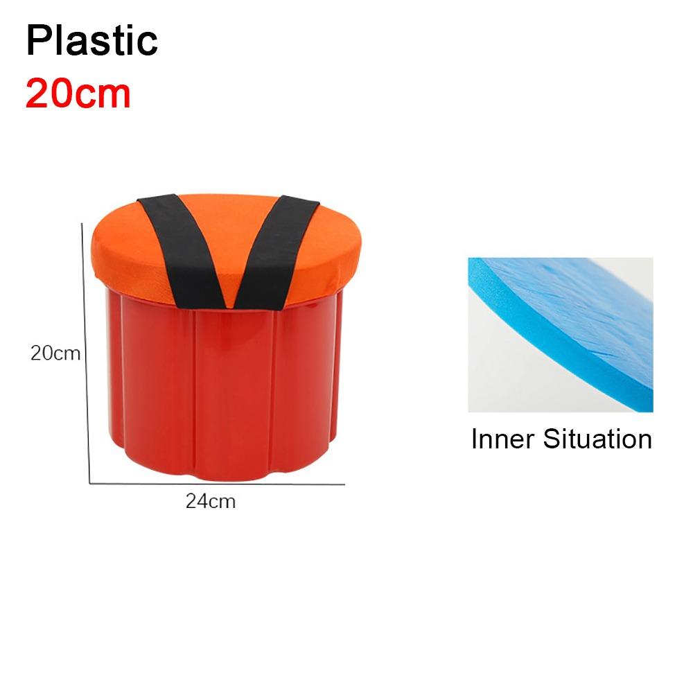 1Pcs 18/20/25cm Wearable Gardening Stool Round Fishing Chair Seat  for Outside Gardening Planting