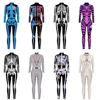 3D-Digitaldruck Bühnenkostüme für Erwachsene, Halloween-Events, Karneval, Mottoparty, Cosplay-Outfit, Pretend Game-Overall