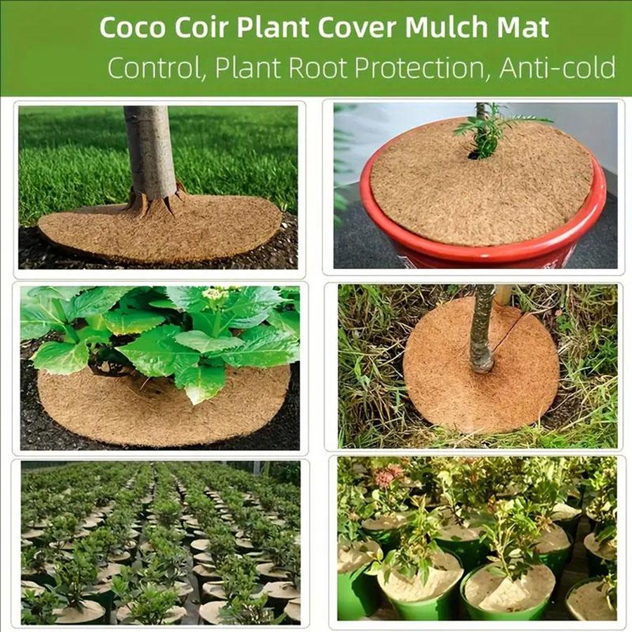 Cocoanut Mat Round Cocoanut Mat Cocoanut Mat Planter Mat Flat Grass Mat Cocoanut Mulch Mat