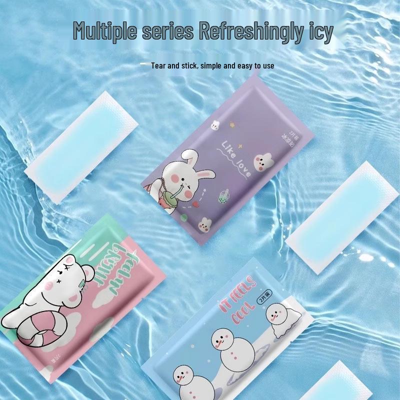 Plaster chłodzący dla noworodka: Odświeżająca ulga w letnim upale, Naklejka odprowadzająca ciepło z telefonu komórkowego