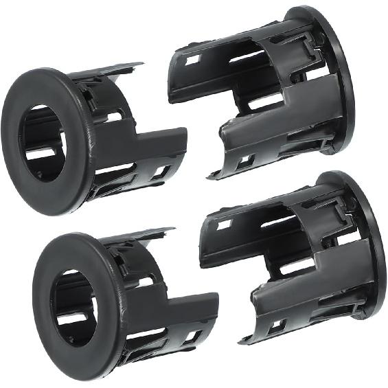 4PCS Parking Assist Sensor Bezels for Front or Rear Bumper for Dodge for Ram 1500 Backup Parking Aid Sensor Retainer Bracket for Ram 1500 Classic