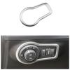 For Jeep Compass 2017-2020 2021 2022 2023 2024 Interior Head Light Lamp Adjustable Switch Button Cover Trim ABS LHD Accessories