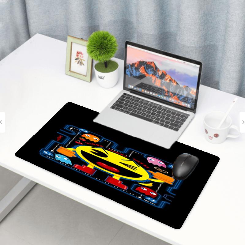 PAC Print Mouse Pad, Anti‑Slip Desktop keyboard Mat, for PC Laptop Gaming Working Daily Use, Cool Festival Surprise Gift