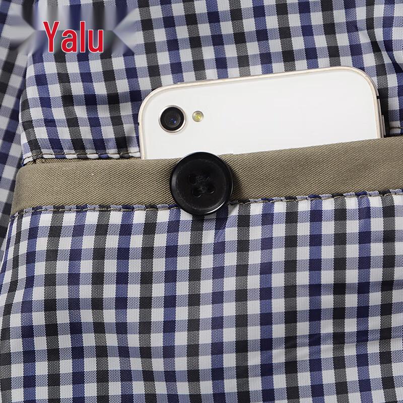 Yalu Men's 100% Cotton Lapel Casual Jacket