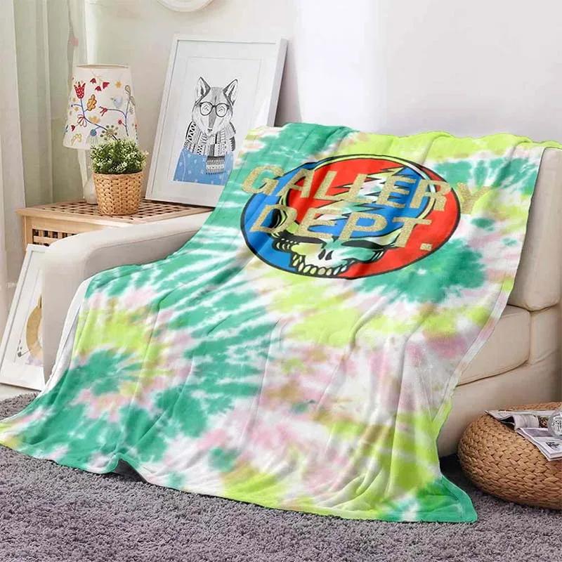 G-Gallery D-Dept Print Flannel Blanket Children Teen Family Gift Portable Home Travel Bed Sofa Office Plush