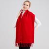 SIYUTANG Festive Red Fleece Scarf