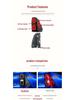 LED Flowing Water Taillight Assembly for 2015-2025 Toyota Hilux REVO
