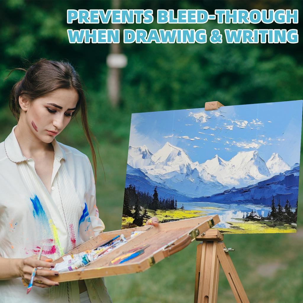 8Pcs Trifold Display Boards Black+White 24X16In Tri Fold Poster Board Hard&Thick White Presentation Cardboard For Classroom Proj