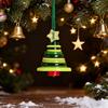 Plastic Button Craft Hanging Ornament Set For Kid Adult Art Craft Handmade Festival Gift Christmas Tree Decoration