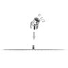 Rain Shower Heads 2 Pcs Stainless Steel 50 X 50 Cm