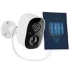 OOSSXX Wireless Security Camera, Solar Panel Powered & Completely Wireless, Outdoor/Indoor Network Camera, Battery-Powered, Wireless Security Camera,