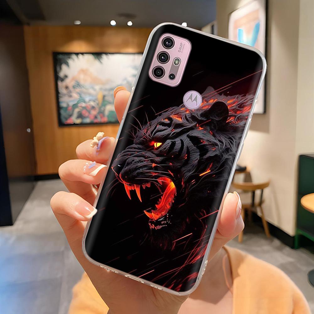 For Motorola Moto G10 G20 G30 Phone Case Cute Cartoon Painted Back Cover Soft Silicone Bumper For Moto G10 G20 G30 G60 G60s Capa
