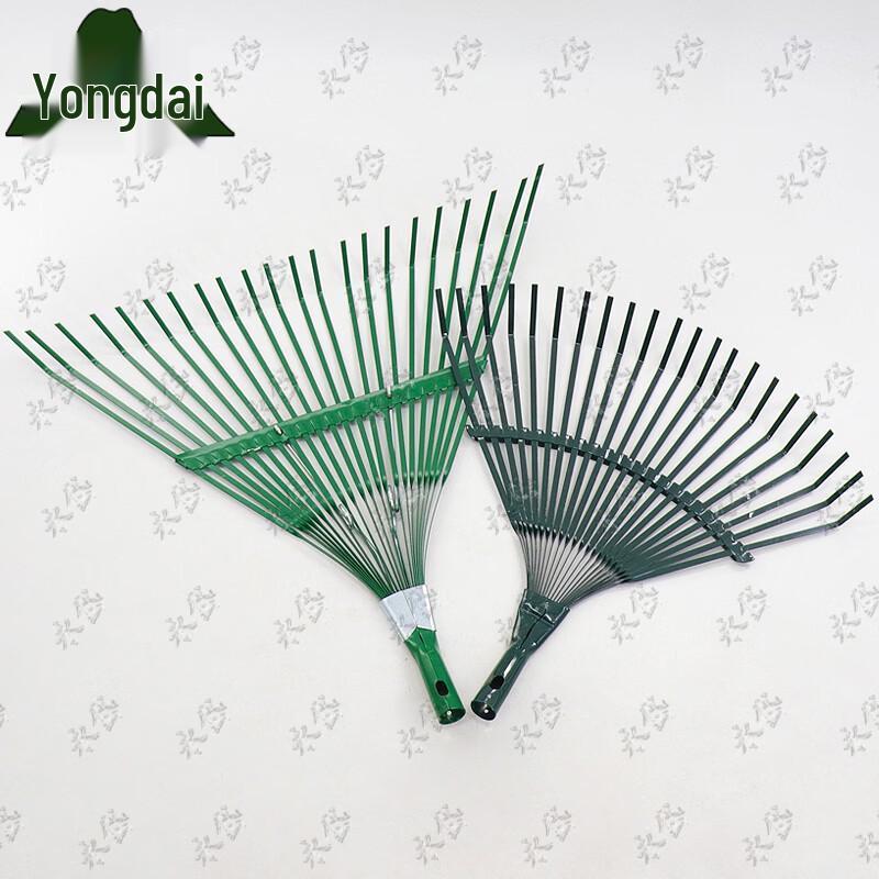 Yongdai 22-Tooth Wooden Handle Leaf Rake