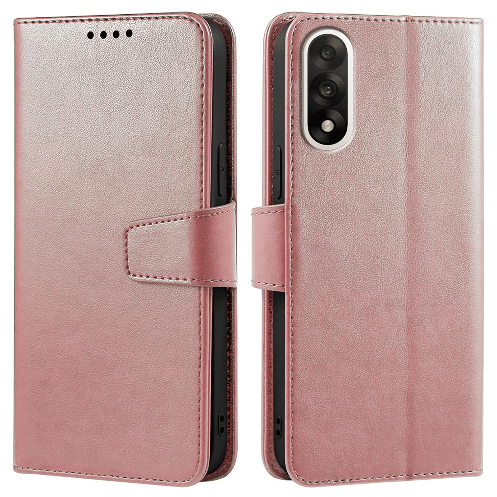 

For OnePlus Ace 5 Ultra 5G/Nord 5 5G Case Stand Card Holder Wallet Leather Phone Cover Rose Gold