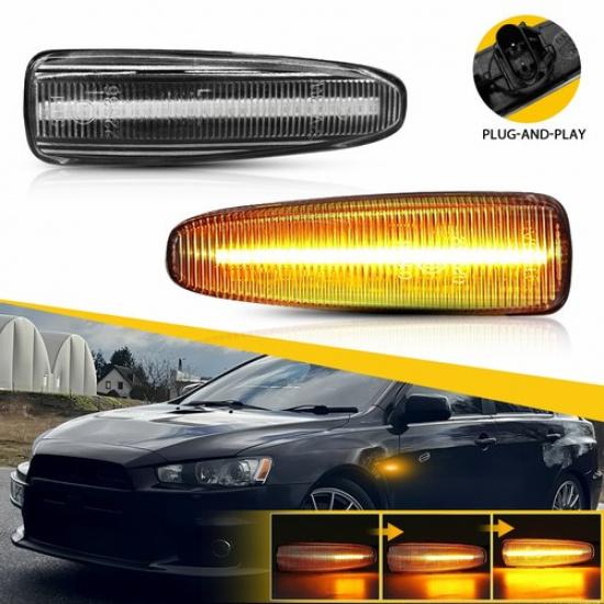 

LED Side Marker Light Turn Signal Lamp For Mitsubishi Outlander Lancer EVO EXV