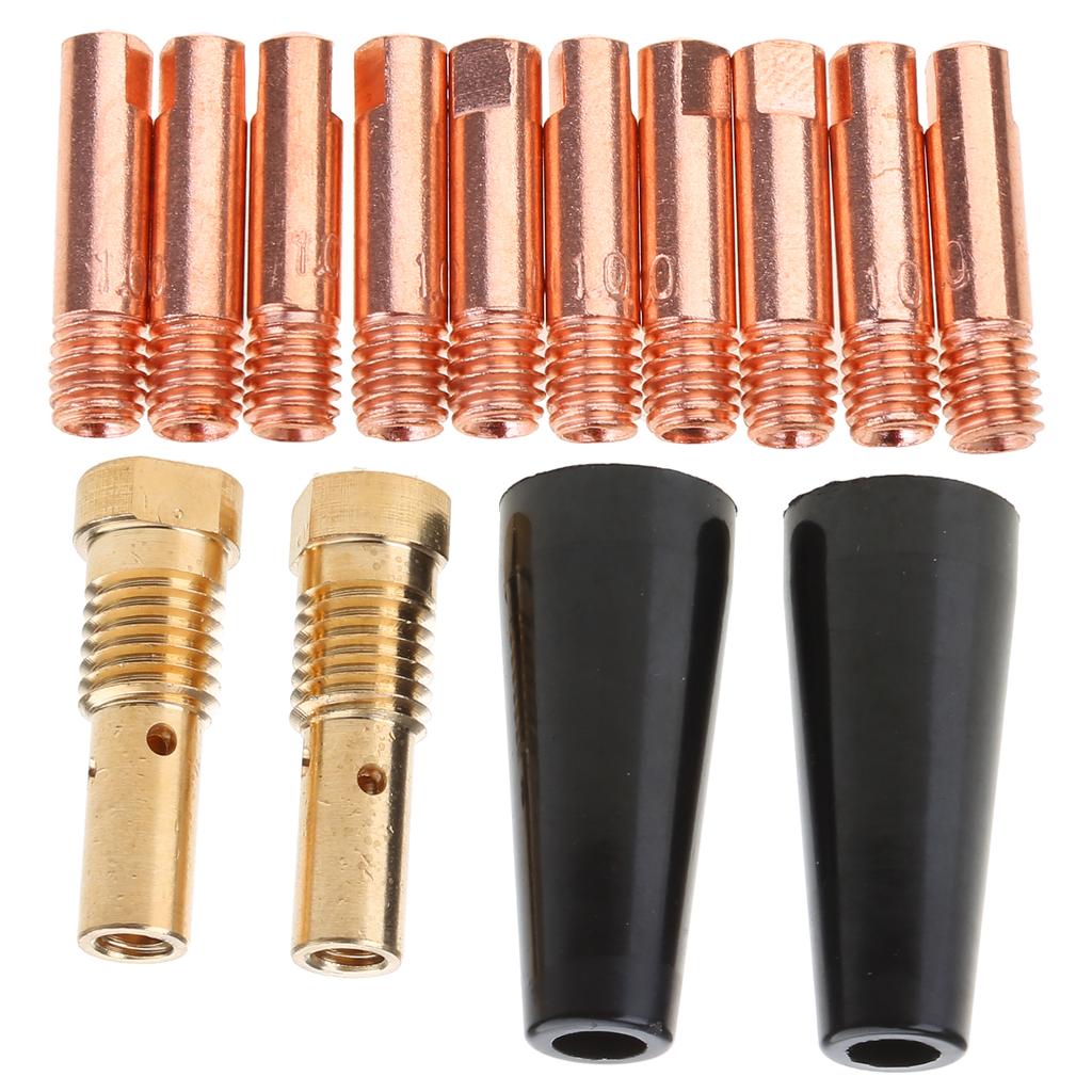 Flux Cores Gasless Nozzle Tips Kit Flux Cores Welder Mig Welder Flux Welder Contact Tips Gasless Nozzle Gas Diffusers