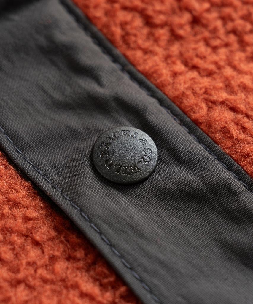 Wild Bricks W24 Fleece Pullover (Orange)
