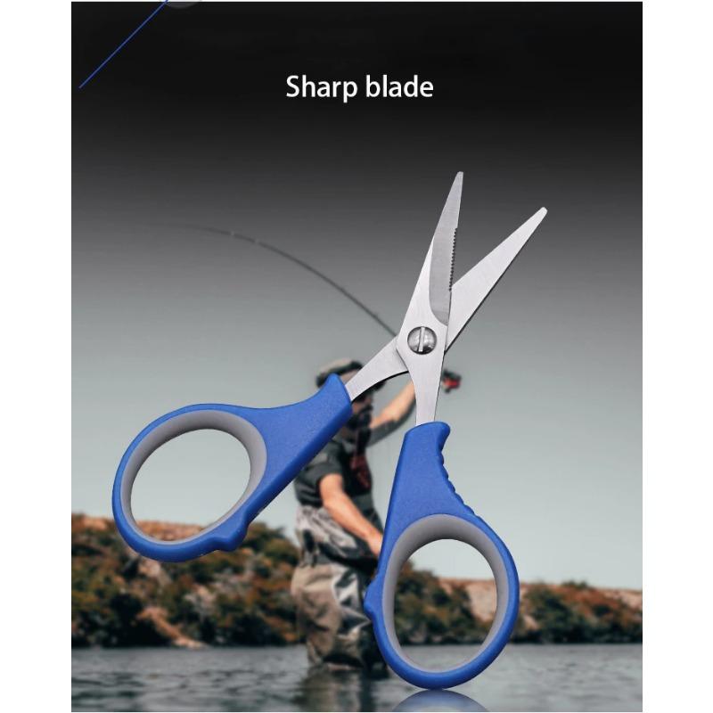 3 in 1 3PCS Stainless Steel Sharp Fishing Scissors Unhooker Multipurpose Fish Line Cutter Portable Hook Remover With Cover