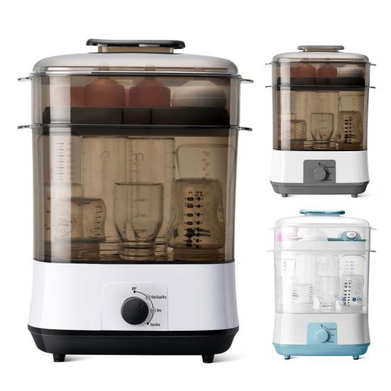 Bottle Sterilizers And Dryer Electric Steam Bottle Sterilizers Baby Bottle Sanitizer Quick Drying Bottle Sanitizer for Baby Bottles And Pacifiers