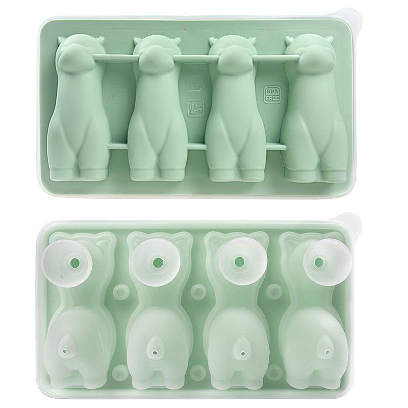 3D Alpaca Ice Cube Mold, Ice Cube Tray With Funnel With Funnel For Cocktails, Bourbon,Brandy, Whiskey Gifts For Men