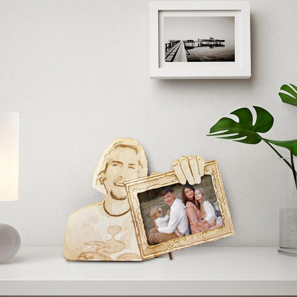 Look At This Photo Frame, Look At This Picture, Personalized Wooden Photo Frame, Funny Gift, Best Friend Gift, Wedding Gift