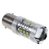 DC 12-24V LED Light Car Lights Super Bright 80W LED SMD 1156 BA15S Backup Light Bulb Car Styling