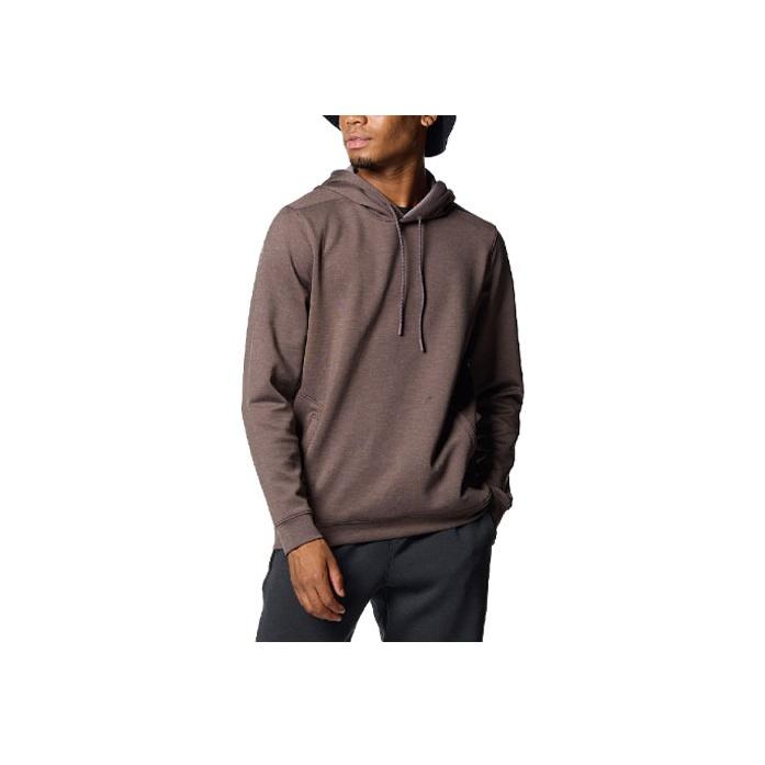 Under Armour Solid Color Casual Hooded Long Sleeve Sweatshirt Men sweatshirt Brown 1379668-057