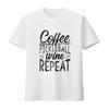 Funny Pickleball Wine Player T Shirt White Large Vintage Washed Comfortable Breathable Slightly Top For Everyday Wear Versatile