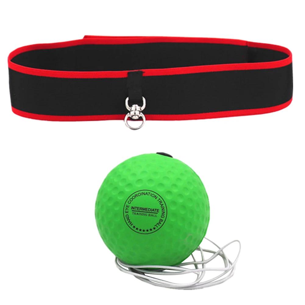 Boxing Training Ball Focus and Hand Eye Coordination Training with Adjustable Headband Great for Reflex Accuracy for Adult/Kids