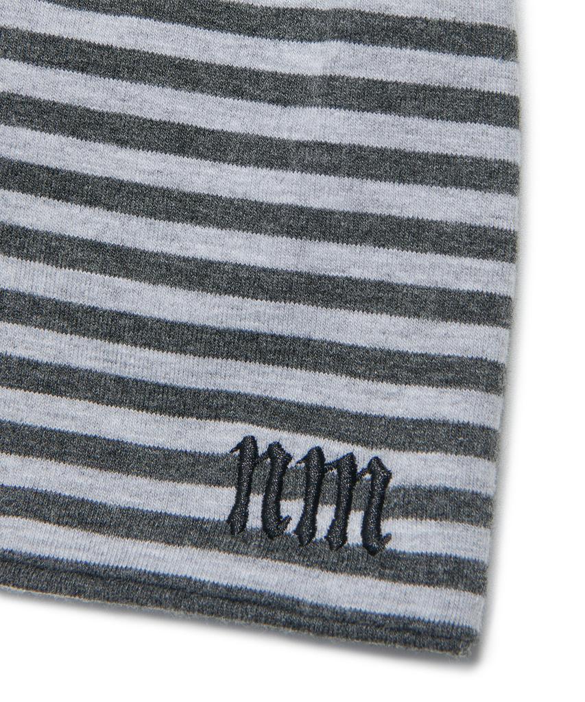 Nomaenyueol Nm Stripe Beanie - Gray