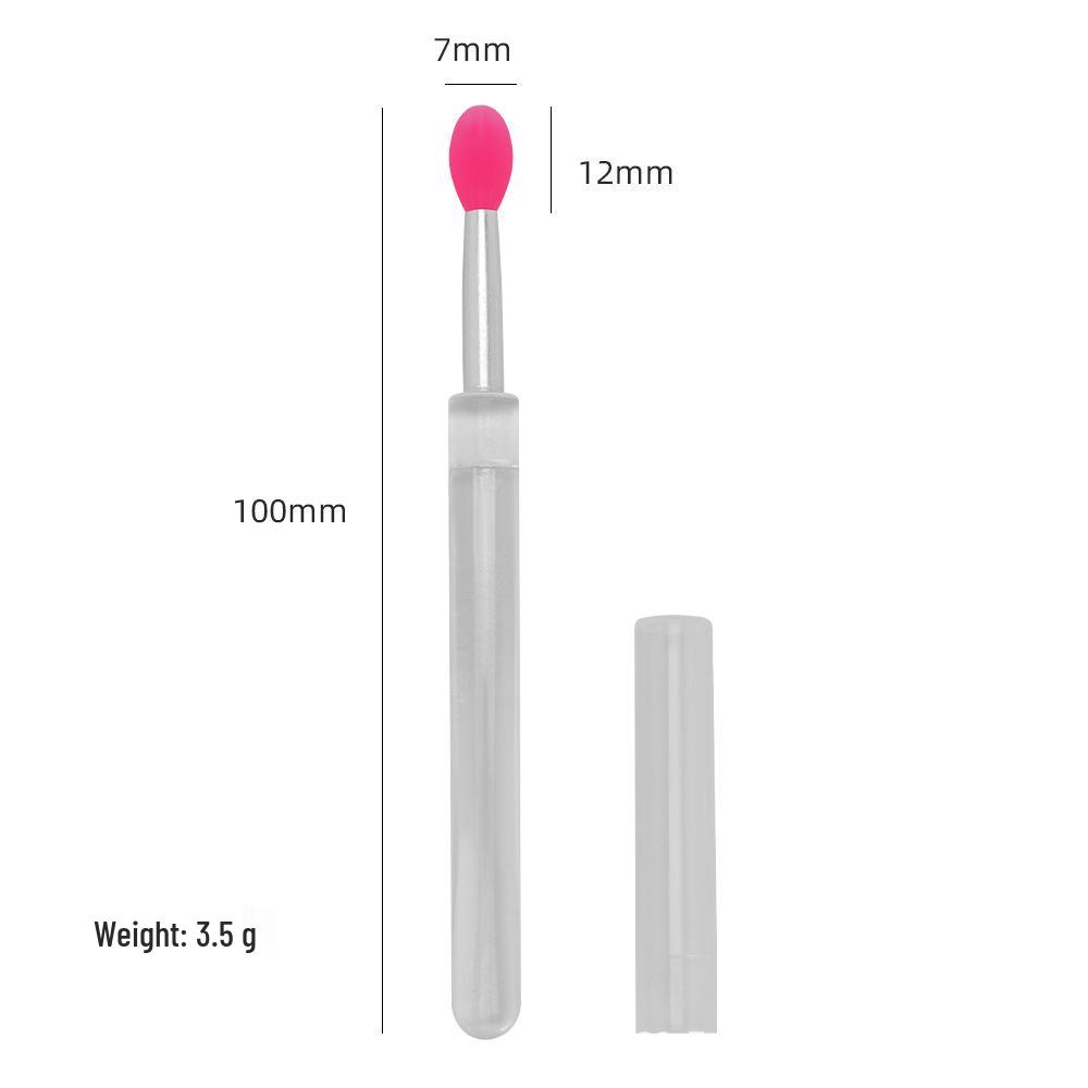 Silicone Lip Brush & Makeup Tool: Lipstick, Lip Balm, Eyeshadow, Concealer & Lip Gloss Applicator