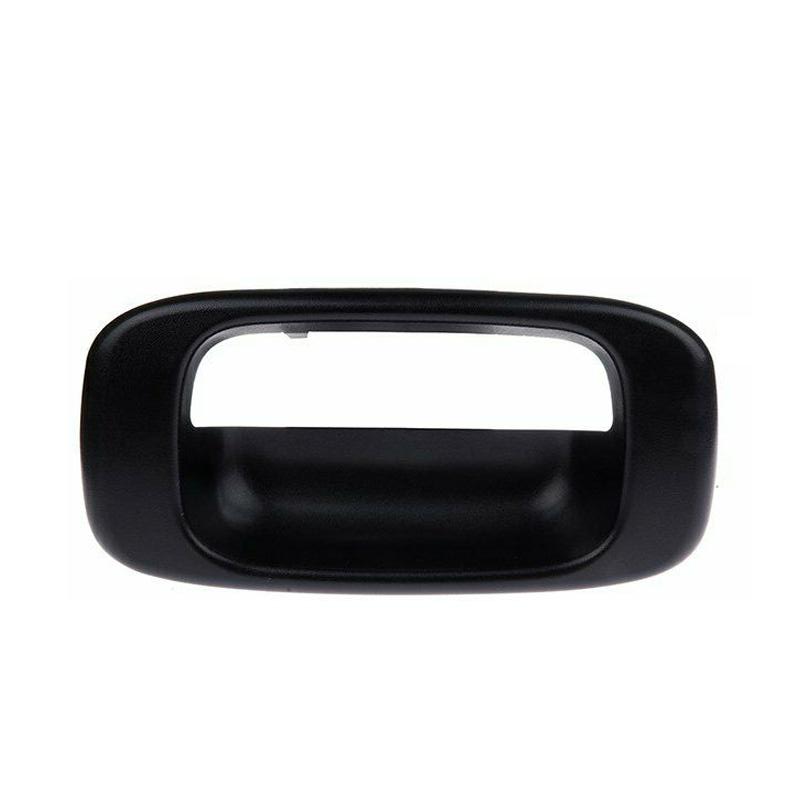 Car Rear Tailgate Handle Bezel Trim Black 15228539 Exterior Parts for Chevrolet Silverado 1500 1999 2000 2001 2002