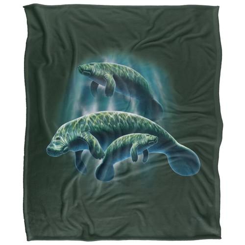JQ Licensing Silky Manatee Supersoft Blanket
