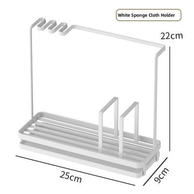 Rangement multifonction pour la cuisine, porte-savon, porte-serviettes, organisateur d'évier pour accessoires de cuisine