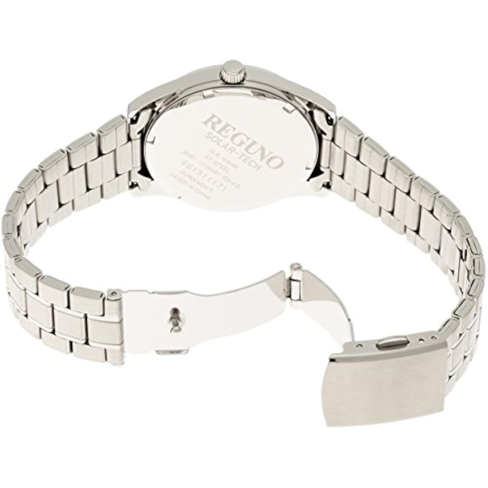 [CITIZEN] KM1-211-11 Solartech Men's Business Analog Date Day Day Second Hand Silver Silver Citiz...