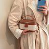 Tide-Tasche Damen Sommer Neu Gewebt Spleiß Schultertasche Textur Tragbar Umhängetasche Kleines Quadratisches Tasche