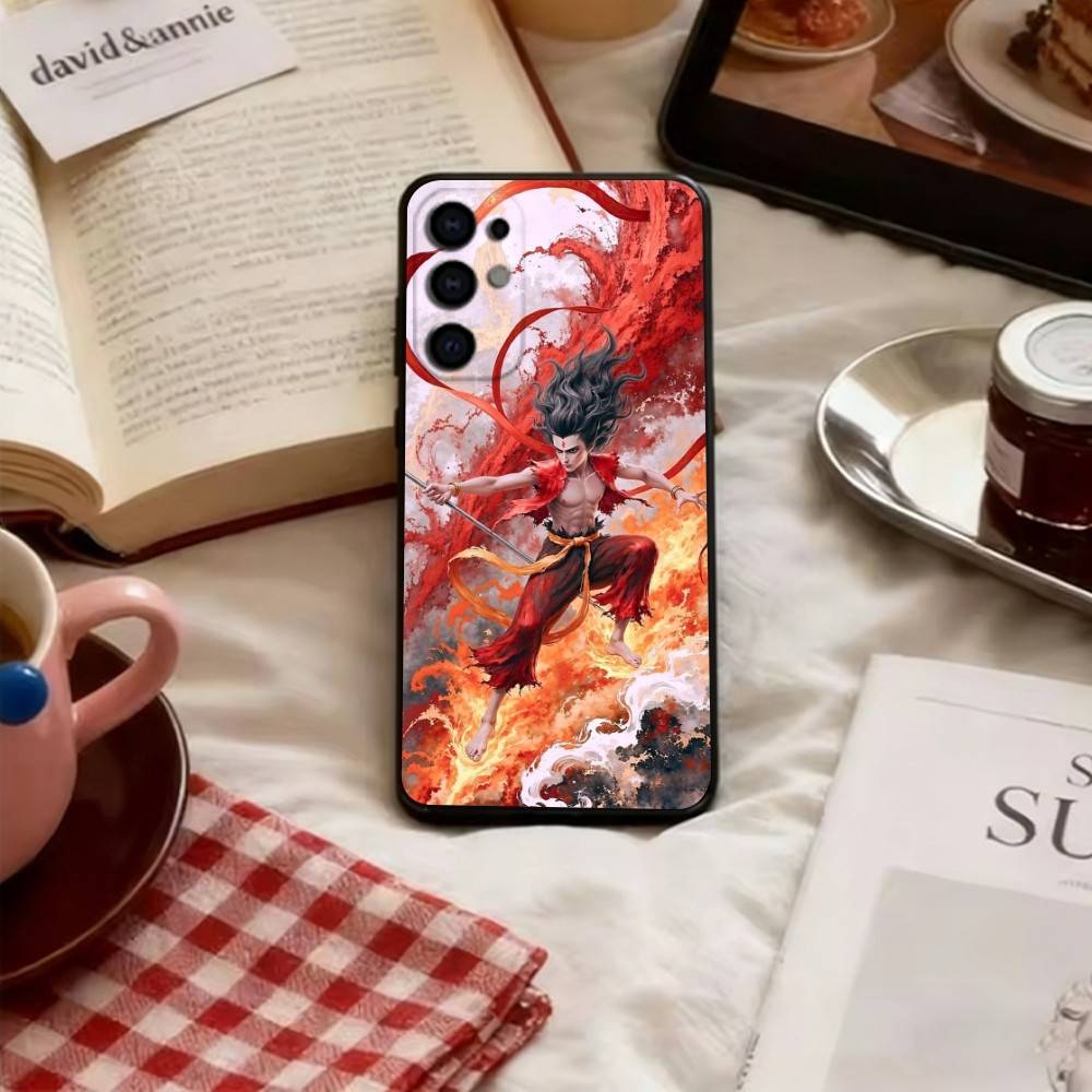

Epic Nezha Phone Case For Samsung S25,S24,S21,S22,S23,S30,Ultra,S20,Plus,Fe,Soft Silicone Black Cover Samsung S24