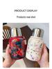 Elegant Chinese Retro Floral Insulated Stainless Steel Water Flask for Women