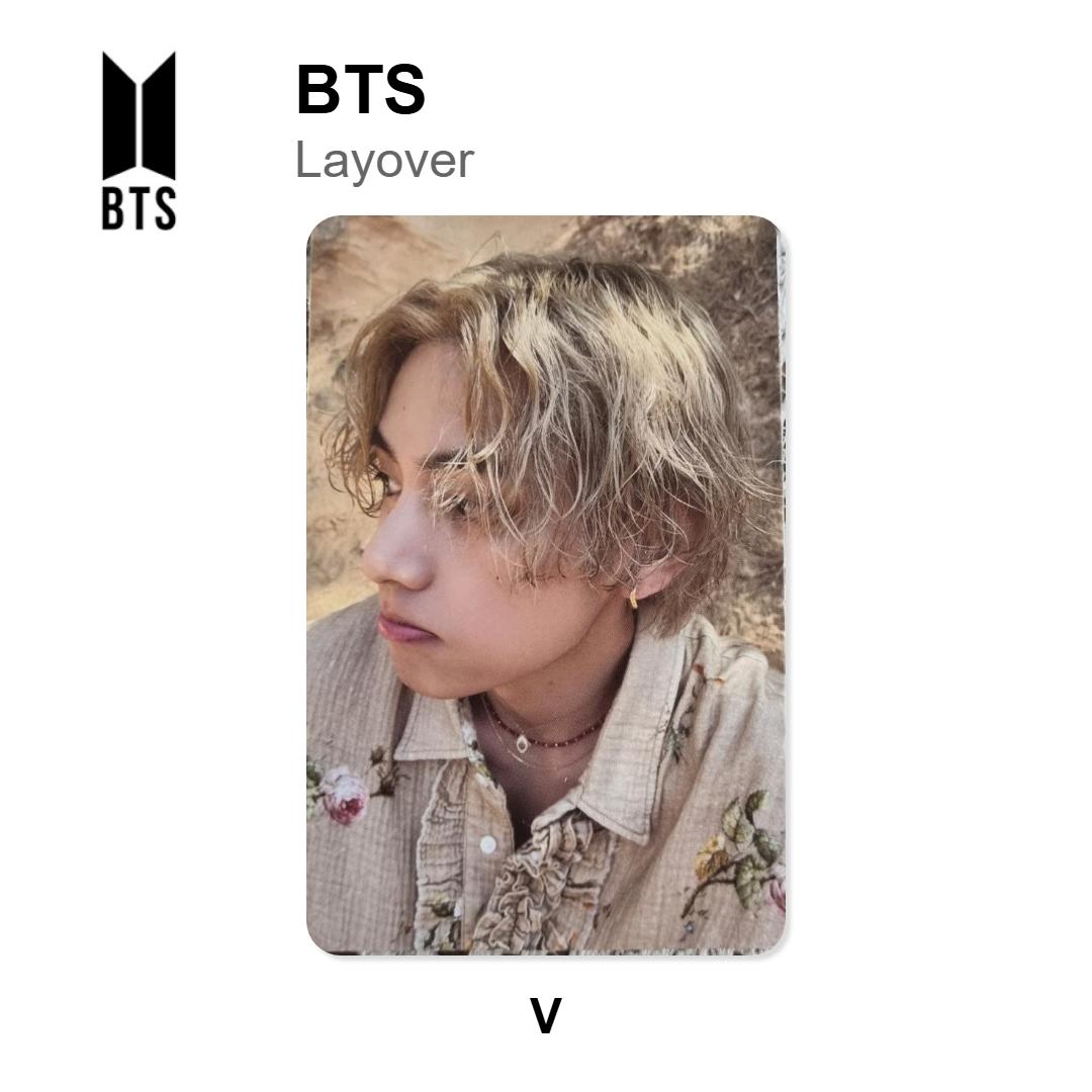BTS Layover Official Photocard V 04