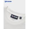 FILA FUSION Women's Slim-fit Knitted Short Sleeve T-Shirt