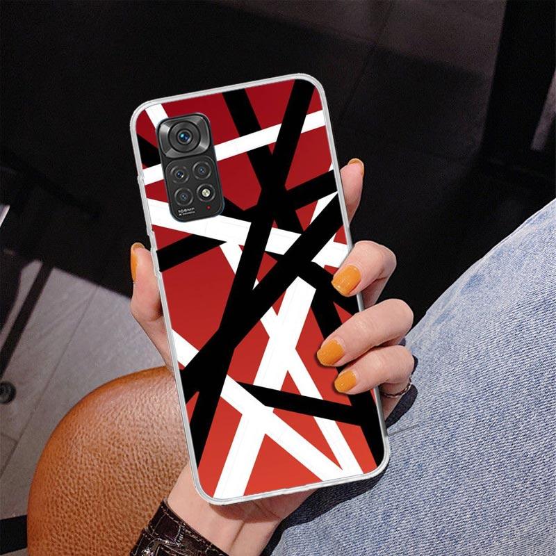 Eddie Van Halen Graphic Guitar Phone Case For Xiaomi Redmi Note 15 14 13 12S 12 11 Pro Plus 14S 11S 11E 10 10S 11T 5G Personaliz