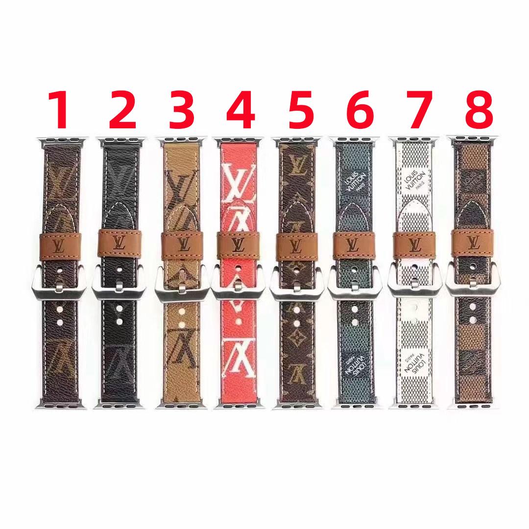 Премиальный кожаный ремешок для Apple Watch - европейская и американская роскошь S109876SE 42MM