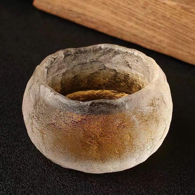 Natural Crystal Ice-Frozen Kung Fu Tea Cup Set