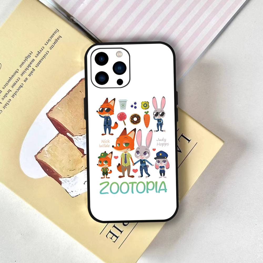 z-zootopia-a  Phone Case Silicone Soft For iPhone 17 Air 16 15 14 13 12 11 Plus Pro Max Plus