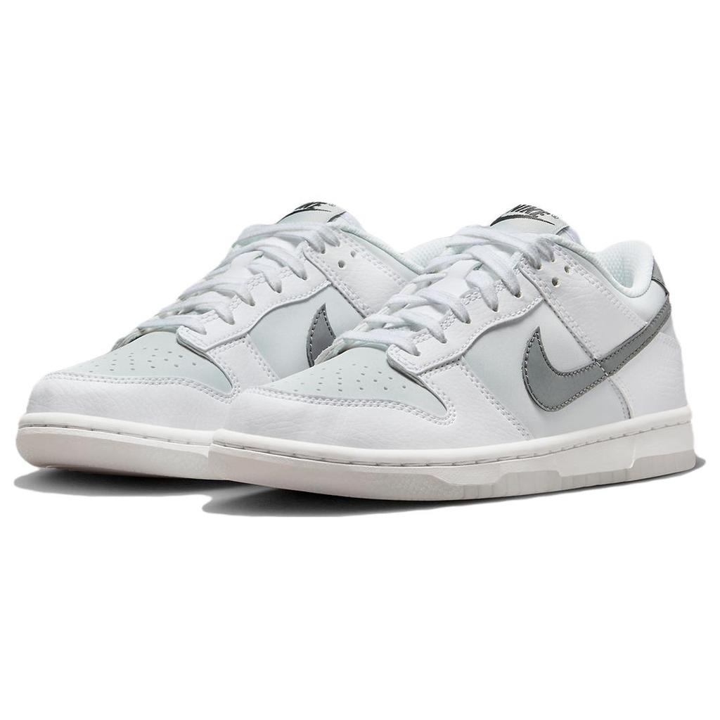 Nové Nike Dunk Low Reflexní Swoosh Bílé GS FV0365-100