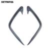 Car Accessories For Hyundai Tucson NX4 - 2024 Exterior Chrome Front Fog Light Lamp Eyelid Eyebrow Foglight Molding Trim