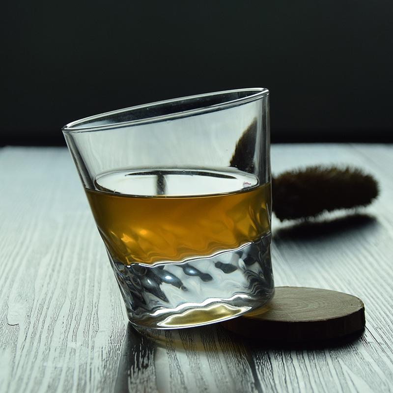 Pahar de vin de uz casnic de 8oz 230ml, pahar modern de whisky, cană de cocktail cu suc, pahar de băut, vase de uz casnic transparente