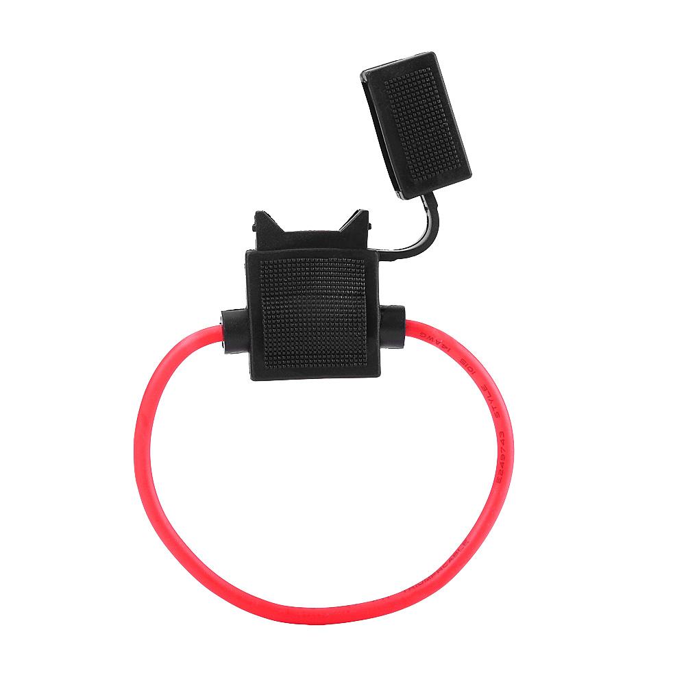 20Pcs 12V Car Auto 16 Gauge ATC ATO Fuse Holder In Line AWG Wire for Blade Fuses