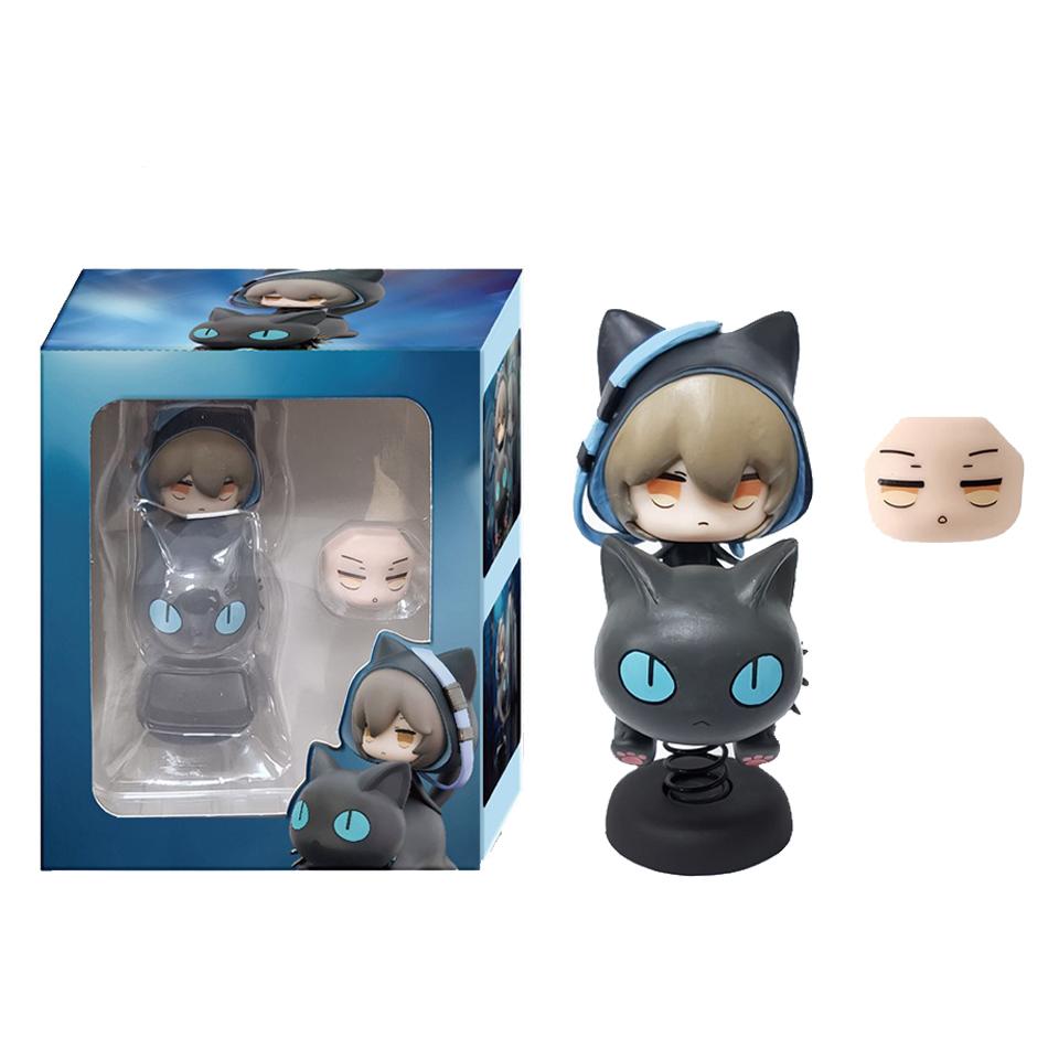 Sunsyea Arknights Official Merch Original Authentic HappyShake Series Figure Doll Phantom Kaltsit Skadi birthday gift