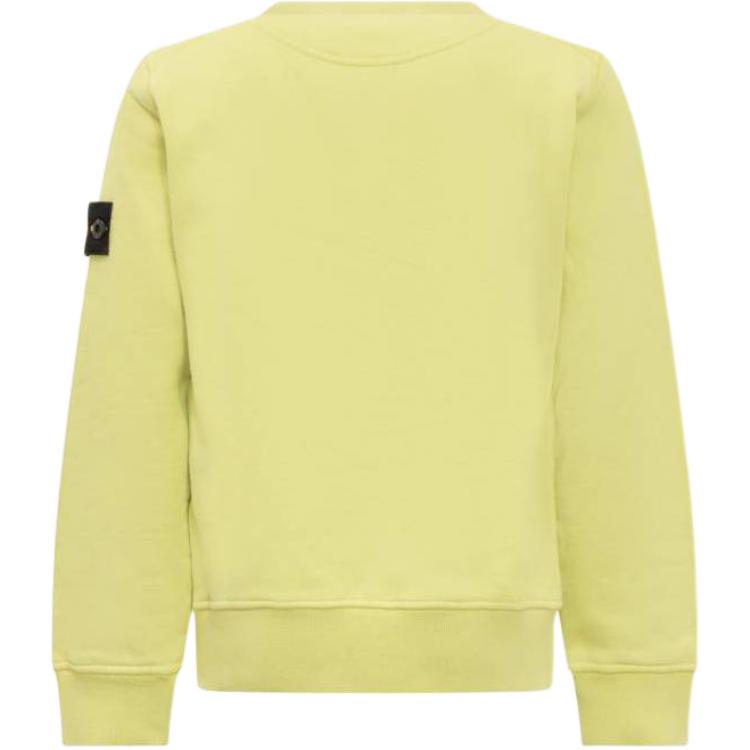 STONE ISLAND Sweatshirt Lockerer Schnitt Einfarbige Rundhalsausschnitt Langarm Kinder Kinder sweatshirt 791661320-V0031